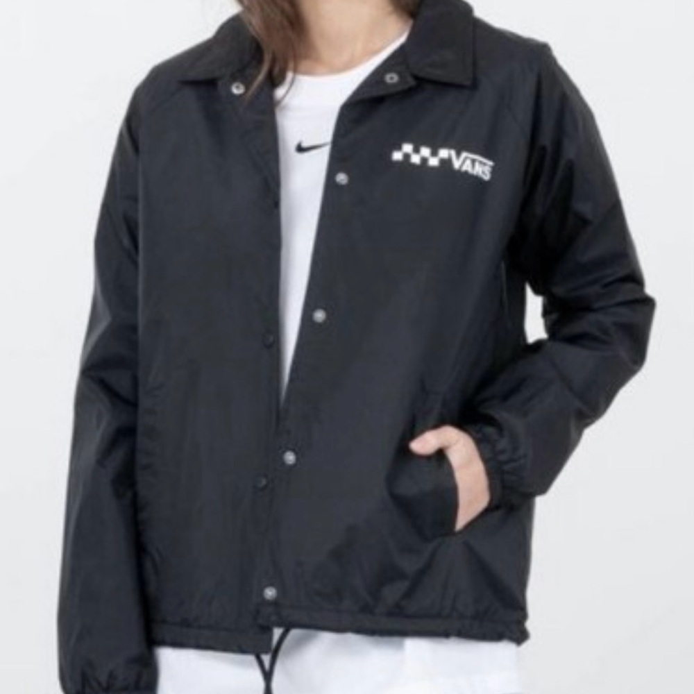 Vans Black Thanks Coach Jacket - Picture 6 of 15